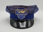 Vintage Greyhound Bus Driver Hat Enameled Badge Brookfield Uniforms Kansas City