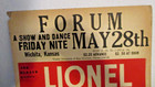 Original Vintage Lionel Hampton W  Orchestra Poster
