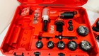 Milwaukee M18 Force Logic 10 Ton Knockout Tool W  1 2  - 4  Dies   2676-04  