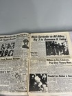    new York   daily News    May 8th  1945  Good Condition It s Over  free Shipping 