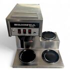 Bloomfield Koffee King Commercial 3 Burner Coffee Maker W heat Warmers 8571 