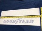 Vintage Lot Of X2 Goodyear Tires Decals Bumper Stickers 2 Logo Large 19-1 2    New