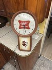 Vintage Miller High Life It   s The High Life Lighted Sign Tested Clock Works