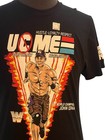 John Cena Wwe Authentic Black T-shirt Earn The Day Hustle Loyalty Respect Sz M
