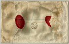 Gb 1935 Scarce Large Registered Cover  via Haifa  Palestine  by Overland Mail  