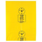 Zoro Select Wycb142233 Chemo Waste Bags 14 Gal  yellow pk100