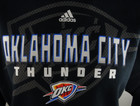 Oklahoma City Thunder Nba Adidas Men s Pullover Hoodie