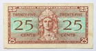 United States 25c Twenty-five Cents Military Payment Certificate - Series 521