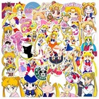 50pcs Kawaii Sailor Moon Anime Stickers     Cute Diy Phone   Diary Decals