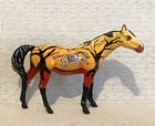 Custom Breyer Stablemate Thoroughbred Mare Halloween Horse Hand Painted Ooak