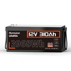 Humsienk 12v 310ah 300ah Lifepo4 Lithium Battery Deep Cycle Solar Energy Storage