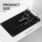 Golf Swing Training Plate W  180   Adjustable Alignment  Metal Practice Plane