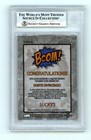 Donte Divincenzo 2024 Hits Memorabilia Boom Blue   5 Signed Bgs Bas Auto Knicks