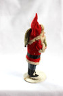 Antique Vintage Celluloid Face Santa W  Toy Bag Figurine Christmas Japan