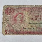 Bahamas 3 Dollars 1968 Queen Elizabeth Ii