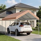 10x15ft Carport Canopy Heavy Duty Car Tent Vehicle Shelter
