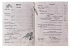 Tim   Mickey s Black Otter Supper Club Vintage 1990s Menu Hortonville Wisconsin
