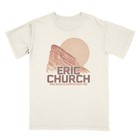 Eric Church 2025 Red Rocks Concert Evangeline The Machine Cream Shirt M Genuine
