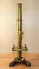 Rare Antique Brass Microscope