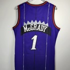 Tracy Mcgrady  1 98-99 Retro Purple Basketball Fan Jersey New Sewn S-2xl