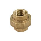1-1 2 in Lead Free Brass Female Npt Threaded Union Connection Pipe Fitting New