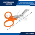 50 Shears Emt Scissors Bandage Paramedic Ems Supplies 7 25  10 Different Colors