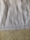 Vintage Slip Women   s White Jc Penney Size 14 Delicate Lace Trim Cotton Blend