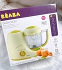 Beaba Babycook Baby Food Maker Steamer Cooker   Blender Green New