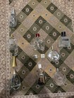 Vintage Lot Of 8- Empty Perfume Bottles  Collectibles Read Last Ones