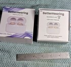 Better Hearing Aid Cic Set New In Box Never Used  Hear Life Clearly  Free Shp
