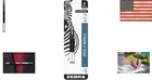 Smooth Black Ink Refills For Zebra F-series Pens - 0 7mm Fine Point  2-pack