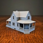 N-scale - Sears Silverdale 1920s Kit Home - 1 160 Scale Building House
