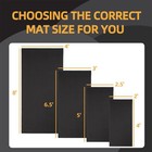 Balancefrom Fitness 4  X 6  High Density Gym Equipment Mat For Floor Protection