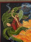 George Howard Hayes-jezebel-santero-book Of Revelation-seven Headed Serpent-seal