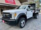 2017 Ford F550 Knapheide 3 Yard Dump Truck  Venco Hydraulic Lift  6 7l Diesel