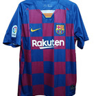 Lionel Messi Autographed Fc Barcelona 2019 20 Home Jersey  10  coa