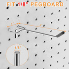 Pegboard Hooks 25pack 4inch Peg Board Hooks For Hanging Fit 1 8  Metal Pegboards