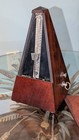 Wittner Metronome Vintage Pyramid Shape Wooden Case With Bell