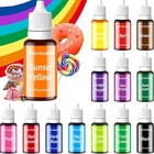 Food Coloring Liquid Set -  14 Colors Food Grade Concentrated Food Coloring 