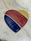 Southwest Airlines Ceramic Paperweight Heart Logo 3   