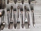Vintage 34 Piece 1847 Rogers Bros Is    first Love    Silverplated Flatware Lot