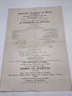 American Academy Of Music Metropolitan Opera Co  Grand Opera Season 1931 - 1932