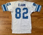 1991 Robert Clark Detroit Lions Game Used Worn Jersey Jrt Patch