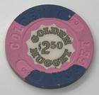 Golden Nugget  2 50 Casino Chip - Atlantic City New Jersey 1980-1986
