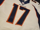 2013 Denver Broncos  17 Authentic Game Worn   Issued Jersey Osweiler Caldwell 
