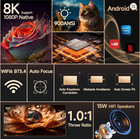 1080p Smart Projector Wifi 6 Bluetooth Auto Focus 900 Ansi Android