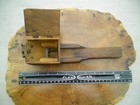 Antique Primitive Vintage Seeder   10 X 3  Wood   Wooden Handle Farm Tool