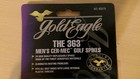 Package Of 24 Gold Eagle 363 Plastic Thread Cer-mec Metal Tip Golf Spikes 90676