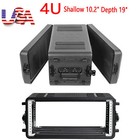 4u Rack Case Dust-proof Watertight Shallow 10 2  - L19  Amp Rack Flight Case