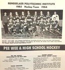 Rpi Mens Hockey Program 1963 64 Troy Ny